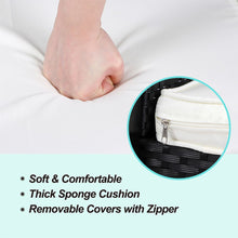 Load image into Gallery viewer, Rattan Garden Furniture Set, 3 PCS Rattan Weaving Wicker Bistro Set Include 2 Armchairs with Cushion, 2 Cushion Cove, 1 Coffee Table for Garden, Balcony, Pool Side