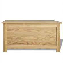 Load image into Gallery viewer, Storage Box 90x45x45 cm Solid Oak Wood