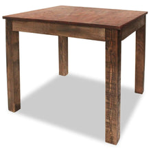 Load image into Gallery viewer, Dining Table Solid Reclaimed Wood 82x80x76 cm
