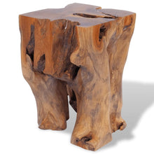Load image into Gallery viewer, Stool Solid Teak Wood Home Decor