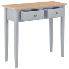 Load image into Gallery viewer, Dressing Console Table Grey 79x30x74 cm Wood