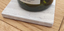 Load image into Gallery viewer, Set of 4 Wood Effect Marble Coasters - Square