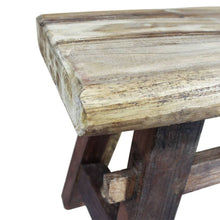 Load image into Gallery viewer, Bench Solid Reclaimed Wood 100x28x43 cm