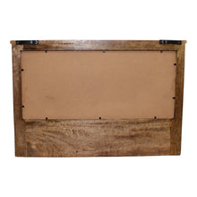 Load image into Gallery viewer, Mango Wood Blackboard With 5 Storage Slots & Key Hooks