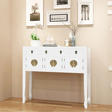Load image into Gallery viewer, Sideboard Chinese Style Solid Wood White