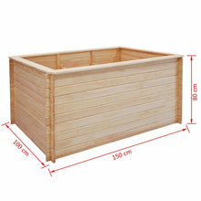 Load image into Gallery viewer, Garden Raised Bed Pinewood 19 mm