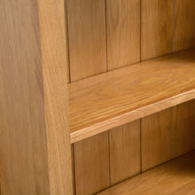 Load image into Gallery viewer, 5-Tier Bookcase 60x22.5x140 cm Solid Oak Wood