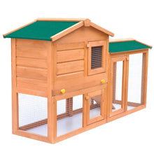 Load image into Gallery viewer, Outdoor Large Rabbit Hutch Wood Pet Cage House Enclosure Multi Colors