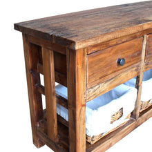 Load image into Gallery viewer, Sideboard Solid Reclaimed Wood 100x30x50 cm