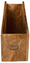 Load image into Gallery viewer, Solid Wood Magazine Organiser