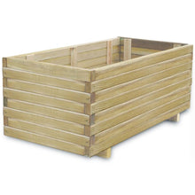 Load image into Gallery viewer, Raised Bed 100x50x40 cm Wood Rectangular