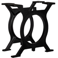 Load image into Gallery viewer, Table Bench Coffee Table Legs 2 pcs Frame Cast Iron