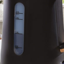 Load image into Gallery viewer, Daewoo Stockholm 1.7L Wood Effect Handle Kettle - Black