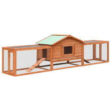 Load image into Gallery viewer, Solid Pine & Fir Wood Rabbit Hutch Wooden Rabbit House Multi Colours