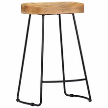 Load image into Gallery viewer, Gavin Bar Stools 2 pcs Solid Mango Wood