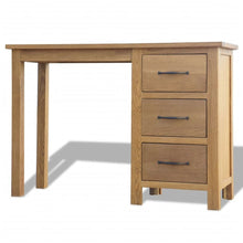 Load image into Gallery viewer, Desk with 3 Drawers 106x40x75 cm Solid Oak Wood