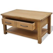 Load image into Gallery viewer, Coffee Table 88x53x45 cm Solid Oak Wood