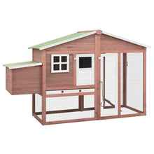 Load image into Gallery viewer, Chicken Coop with Nest Box Solid Fir Wood