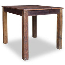 Load image into Gallery viewer, Dining Table Solid Reclaimed Wood 82x80x76 cm