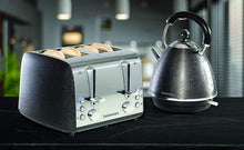 Load image into Gallery viewer, Daewoo Glace Noir 1.7L Pyramid Sparkling Kettle Removable Limescale Filter