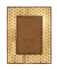 Load image into Gallery viewer, 5 X 7 Wood And Patterned Photo Frame