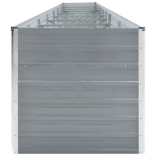 Load image into Gallery viewer, Garden Raised Bed Galvanised Steel 600x80x77 cm Grey