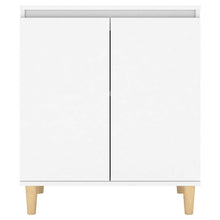 Load image into Gallery viewer, Sideboard with Solid Wood Legs Chipboard Storage Cabinet Multi Colors