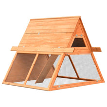 Load image into Gallery viewer, Rabbit Hutch Solid Pine & Fir Wood 152x128x108 cm