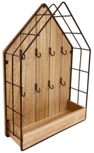 Load image into Gallery viewer, Wood & Wire House Key Storage Unit