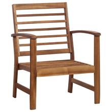 Load image into Gallery viewer, 4 Piece Garden Lounge Set Solid Acacia Wood