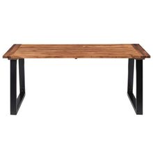 Load image into Gallery viewer, Dining Table Solid Acacia Wood 180x90 cm