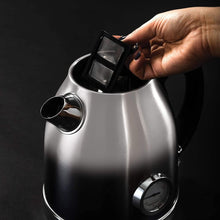 Load image into Gallery viewer, Daewoo Callisto Temperature Dial 1.7L Kettle, Removable & Washable Limescale Filter, Manual Lid Opening, Auto/Manual Switch Off Options, Fully Rotational Base, Concealed Heating Element - Ombre Effect