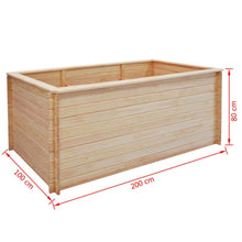 Load image into Gallery viewer, Garden Raised Bed Pinewood 19 mm