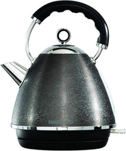 Load image into Gallery viewer, Daewoo Glace Noir 1.7L Pyramid Sparkling Kettle Removable Limescale Filter
