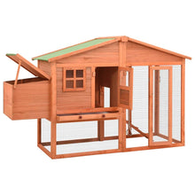 Load image into Gallery viewer, Chicken Coop with Nest Box Solid Fir Wood