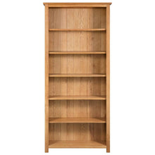 Load image into Gallery viewer, 6-Tier Bookcase 80x22.5x170 cm Solid Oak Wood