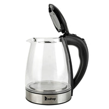 Load image into Gallery viewer, ZOKOP HD-1861-A 220V 2200W 1.8L Electric Glass Kettle UK Plug
