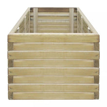 Load image into Gallery viewer, Raised Bed 100x50x40 cm Wood Rectangular
