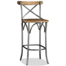Load image into Gallery viewer, Bar Stool Solid Mango Wood
