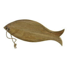 Load image into Gallery viewer, Mango Wood Chopping Board, Fish Design
