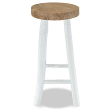 Load image into Gallery viewer, Bar Stool Solid Teak Wood
