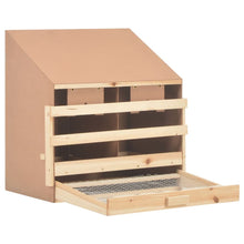 Load image into Gallery viewer, Solid Pine Wood Chicken Laying Nest 3 Compartments Box Multi Sizes
