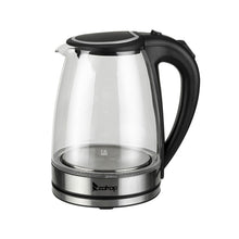 Load image into Gallery viewer, ZOKOP HD-1857-A 220V 2200W 1.8L Electric Glass Kettle UK Plug
