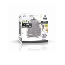 Load image into Gallery viewer, Daewoo Argyle 1.7Lt Grey Kettle 3KW with Removable Limescale Filter
