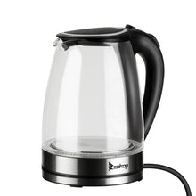 Load image into Gallery viewer, ZOKOP HD-1857-A 220V 2200W 1.8L Electric Glass Kettle UK Plug
