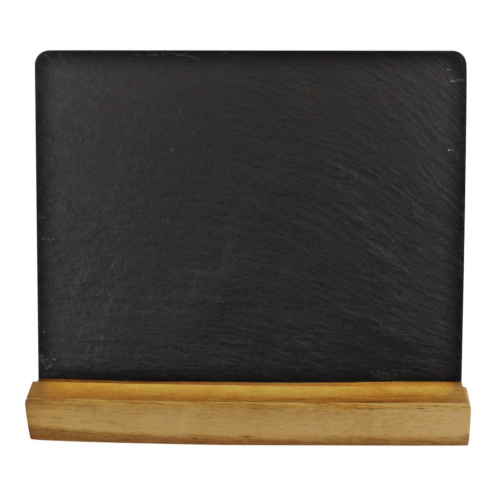 Acacia Wood Slate Menu Board