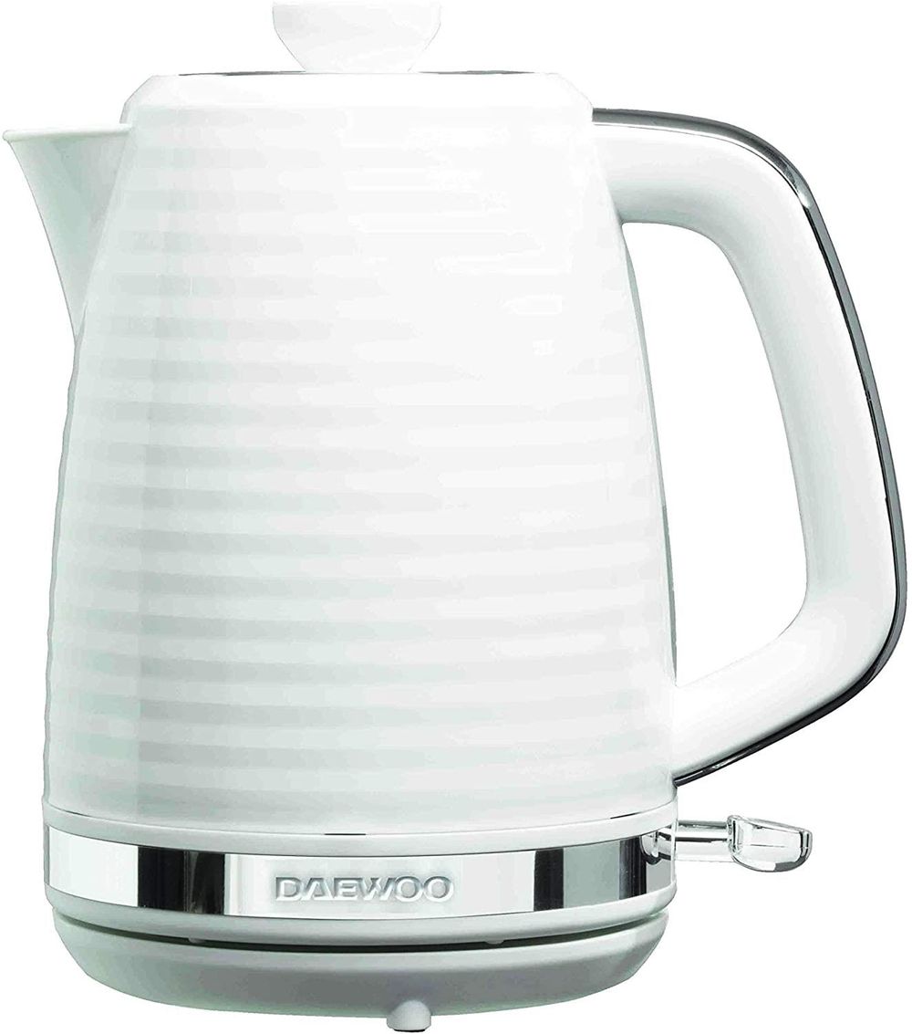 Daewoo Hive 1.7L 3KW Textured Kettle Glossy White