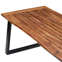 Load image into Gallery viewer, Dining Table Solid Acacia Wood 180x90 cm
