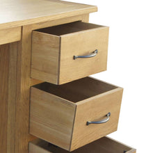 Load image into Gallery viewer, Desk with 3 Drawers 106x40x75 cm Solid Oak Wood
