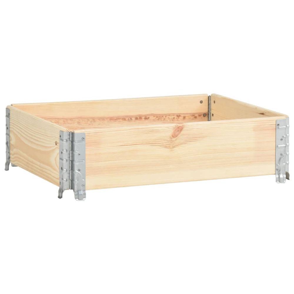 1 pc - 3pc Raised Bed Solid Pine Wood